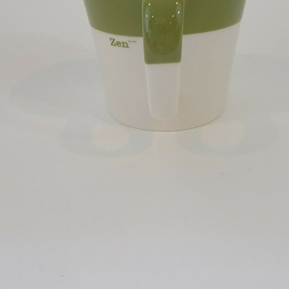 Starbucks 2010 TAZO ZEN New Bone China Green White - Picture 2 of 7